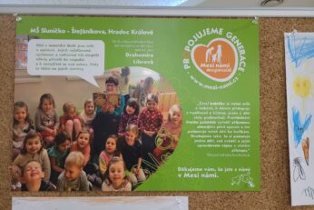 Vernisáž obrázků ze čtení se čtecí babičkou